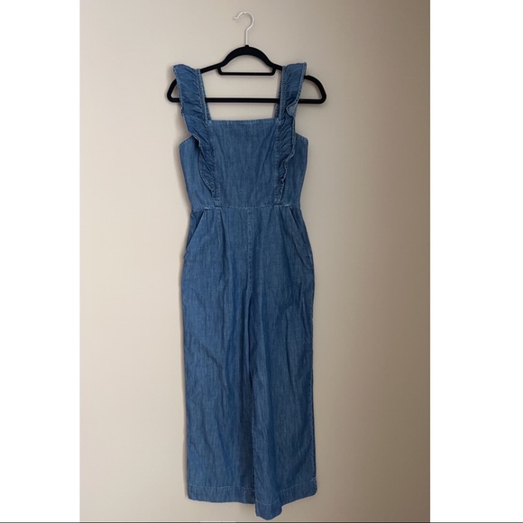 Gap Apron wide leg overalls - Picture 8 of 9